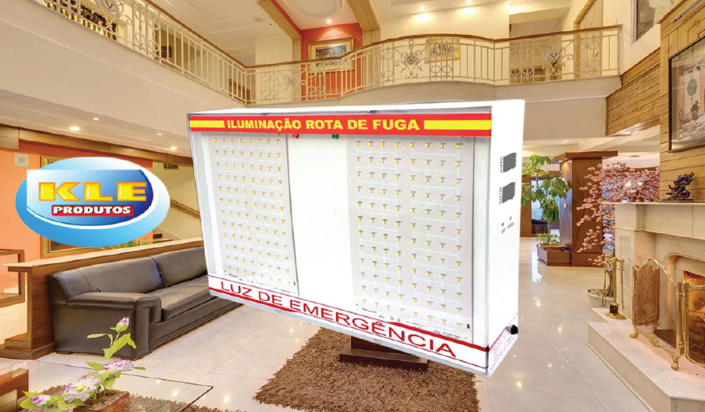 Luz de Emergência Led 72W