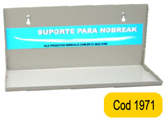Suporte parede Nobreak p/ Central de Interfone p/ Nobreak