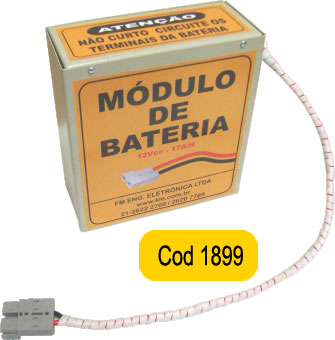 Modulo Bateria p/ Nobreak 1400va Bateria 12V/ 17Ah